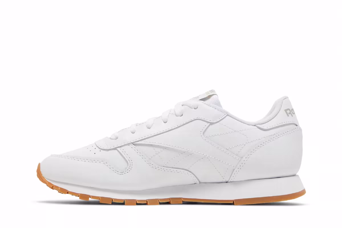 Reebok Women's Classic Leather White Gum, view 4