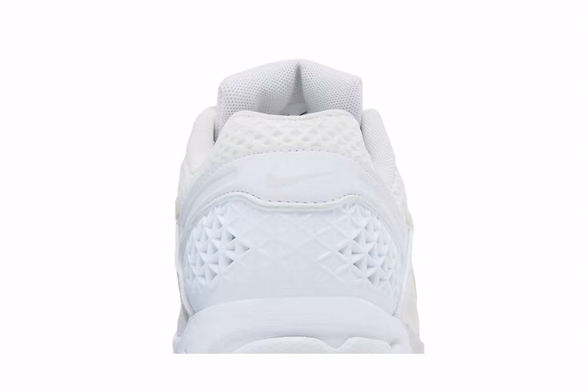 Nike Women's Air Zoom Vomero 5 Triple White, view 8