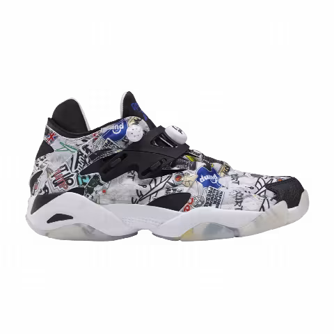 Reebok Pump Court 'Sticker City - White Black'