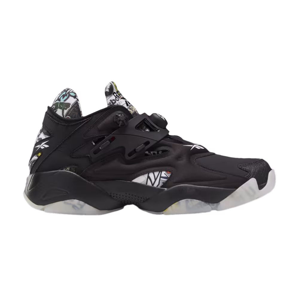 Reebok Pump Court Sticker City - Black