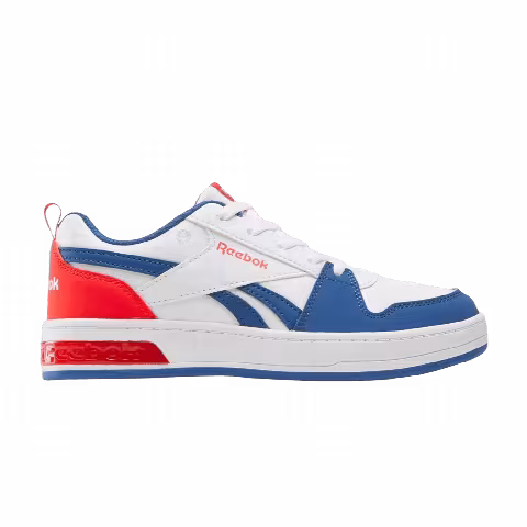 Reebok Royal Prime Step 'N Flash Little Kid 'White/Twilight Blue/Energy Red'