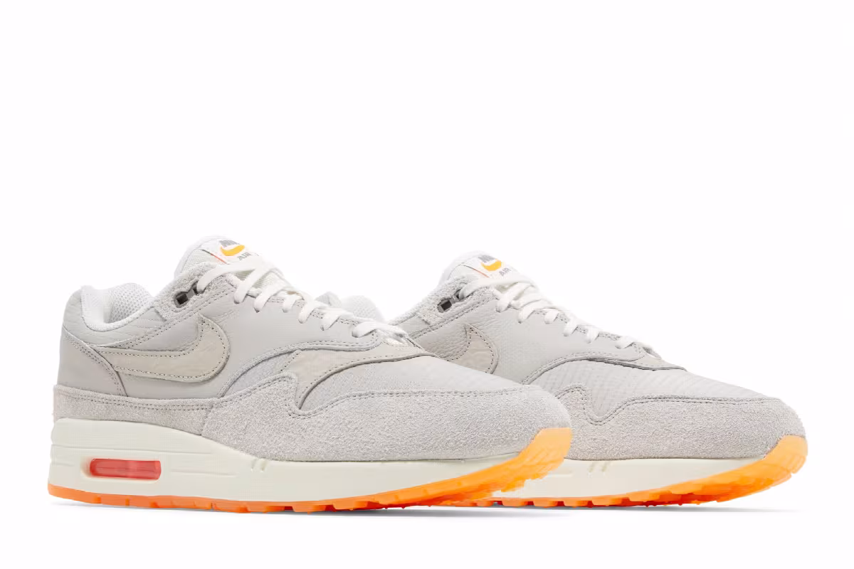 Nike Air Max 1 Iron Ore Total Orange, view 9