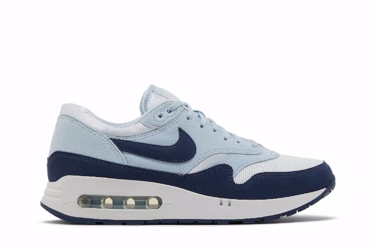 Kids of Immigrants x Nike Air Max 1 Big Bubble - Light Armory Blue, view 2