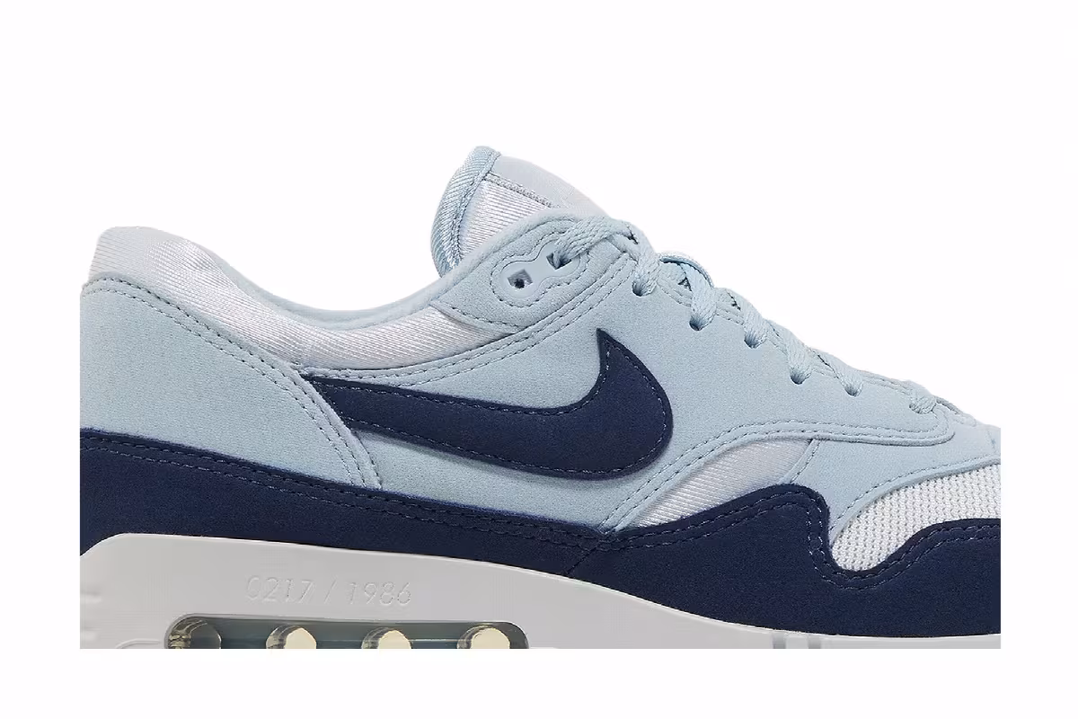 Kids of Immigrants x Nike Air Max 1 Big Bubble - Light Armory Blue, view 3