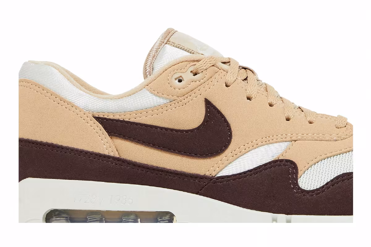 Kids of Immigrants x Nike Air Max 1 Big Bubble - Metallic Gold Grain, view 3