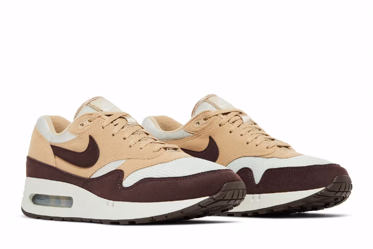 Kids of Immigrants x Nike Air Max 1 Big Bubble - Metallic Gold Grain, view 9
