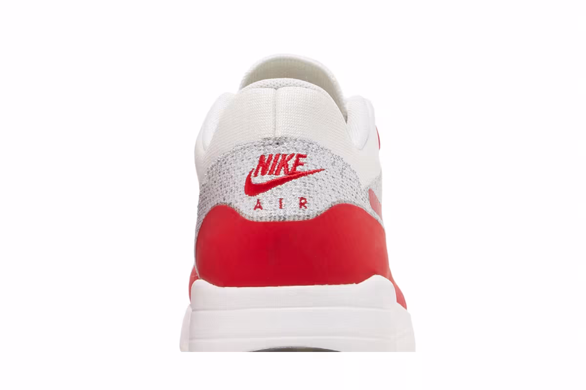 Nike Air Max 1 Ultra Flyknit White University Red, view 8