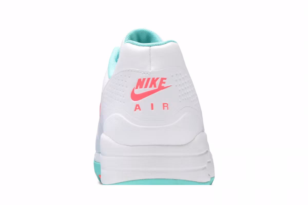 Nike Air Max 1 Golf White Aurora Hot Punch, view 8
