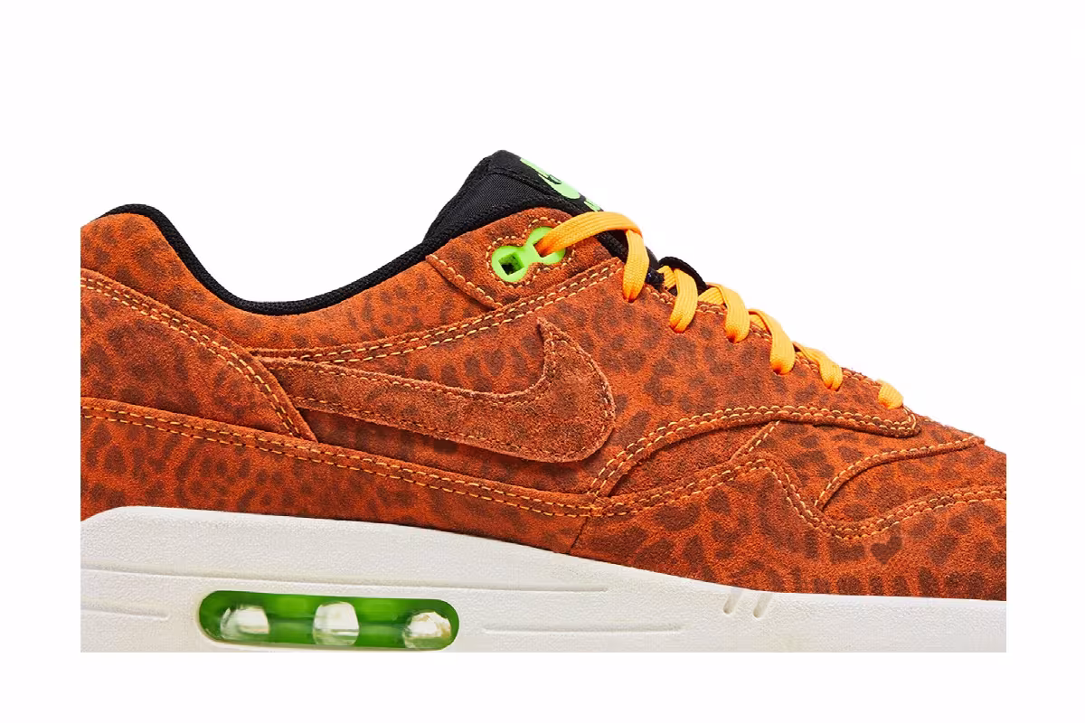Nike Air Max 1 Fb Orange Leopard, view 3