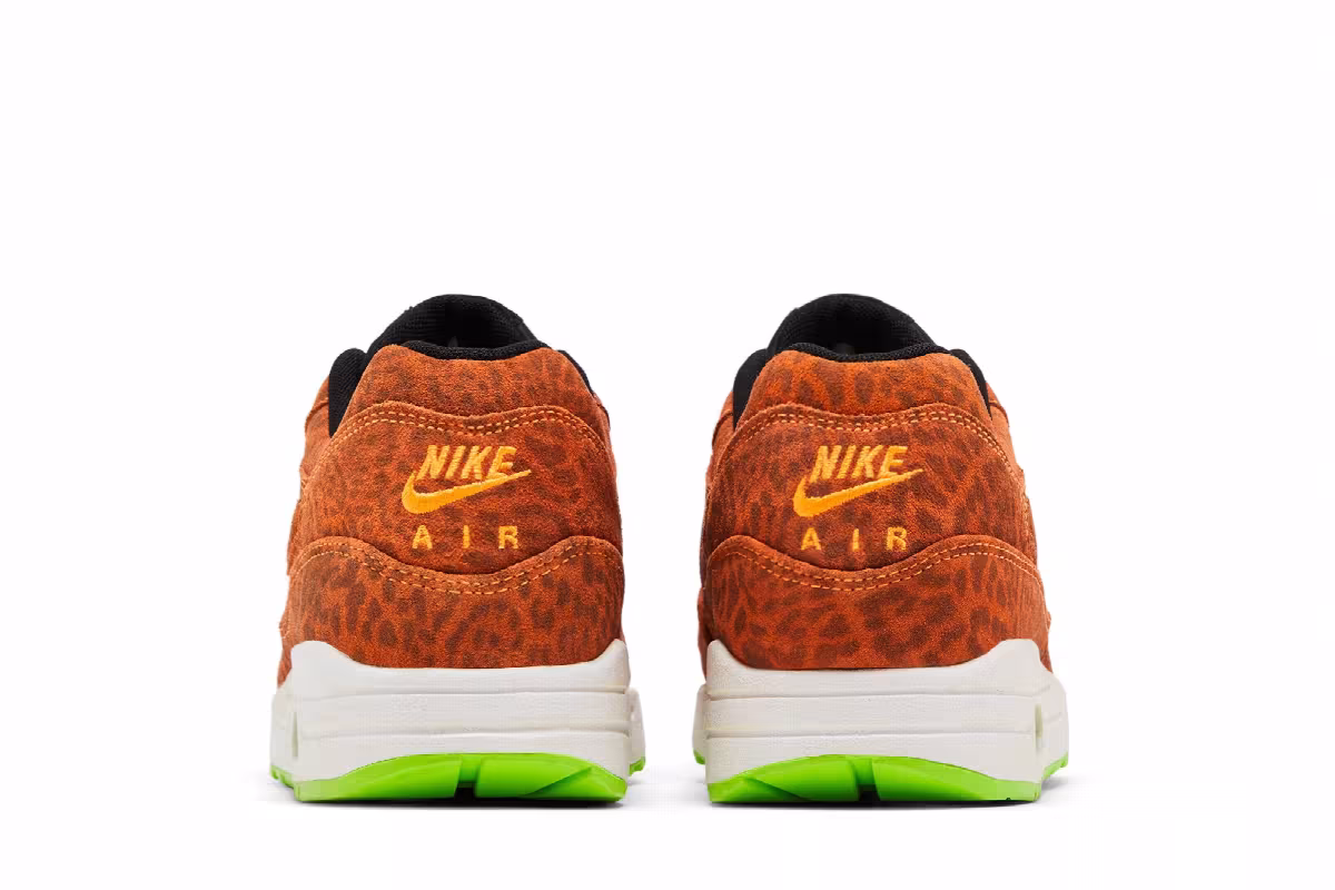 Nike Air Max 1 Fb Orange Leopard, view 7