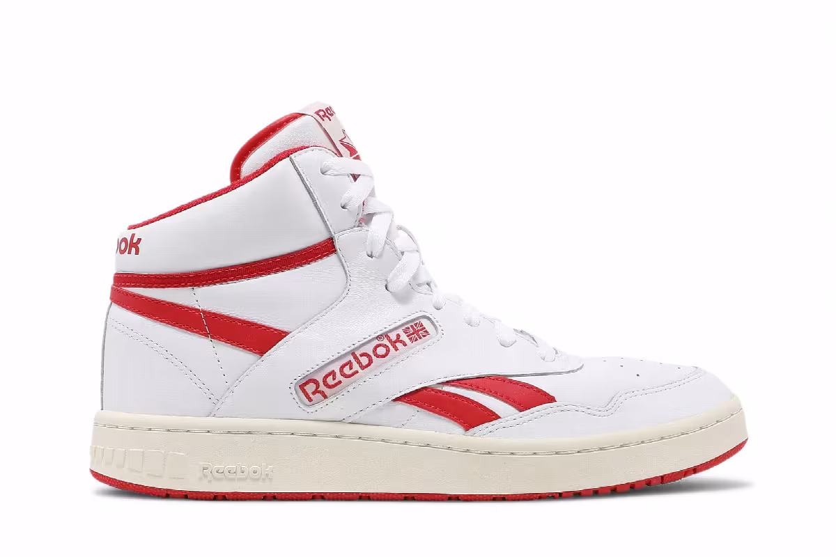 Reebok BB4600 White Primal Red, view 2