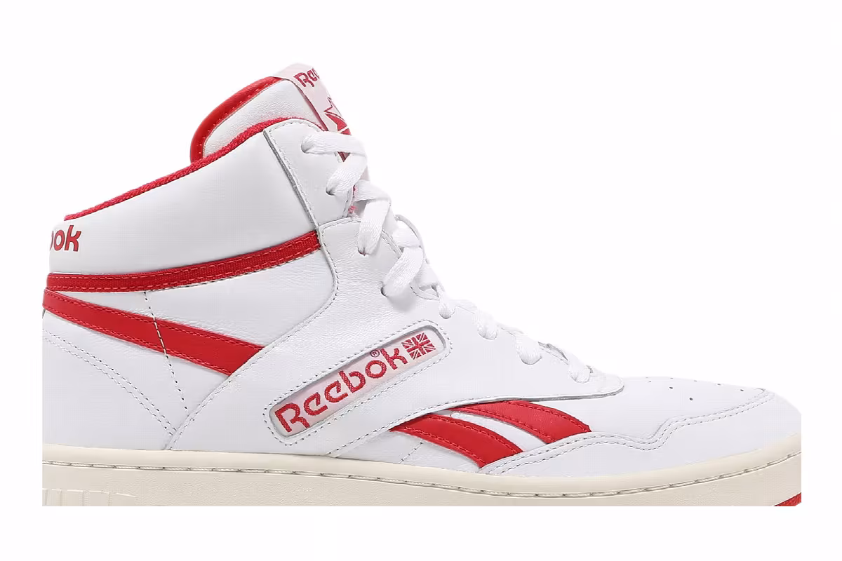 Reebok BB4600 White Primal Red, view 3