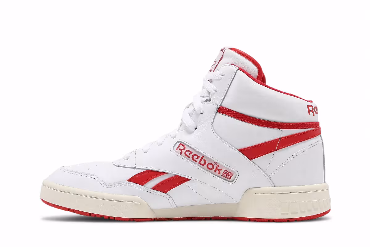 Reebok BB4600 White Primal Red, view 4