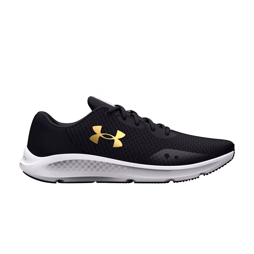 Reebok Charged Pursuit 3 Black Metallic Gold