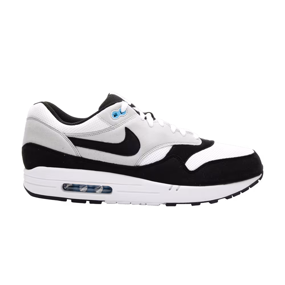 Nike Air Max 1 White Black Scuba Blue