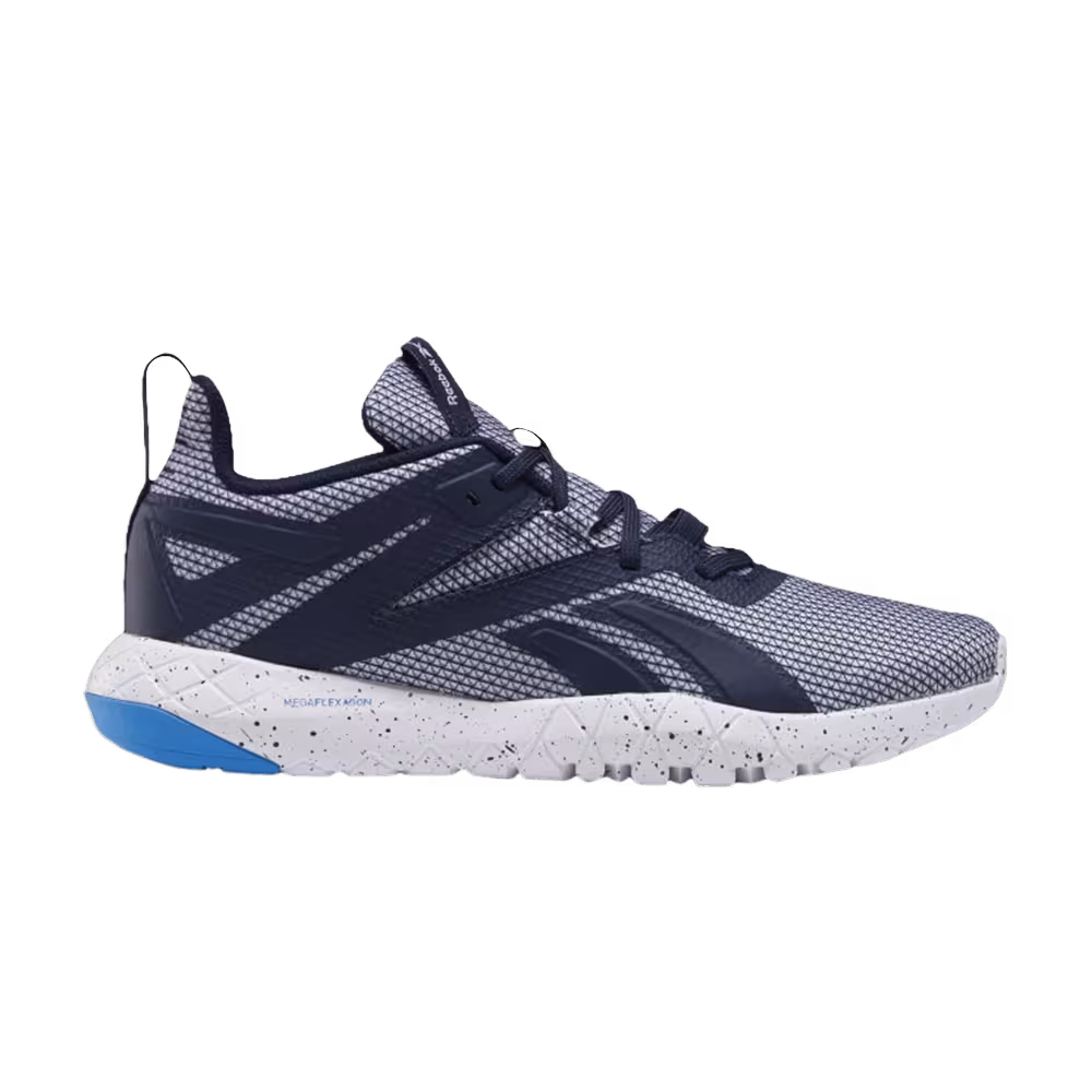 Reebok Mega Flexagon White Horizon Blue