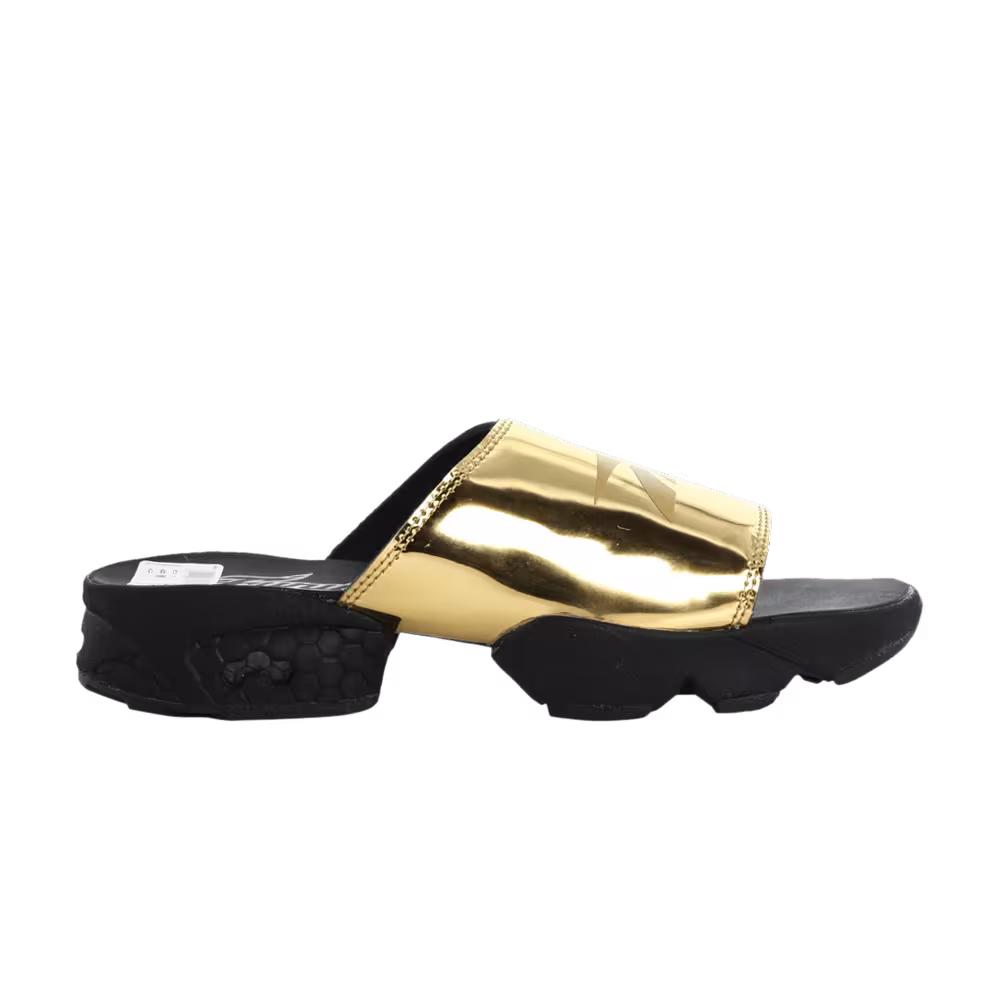 Reebok Women's InstaPump Fury Slide Magic Hour Pack - Gold Metallic