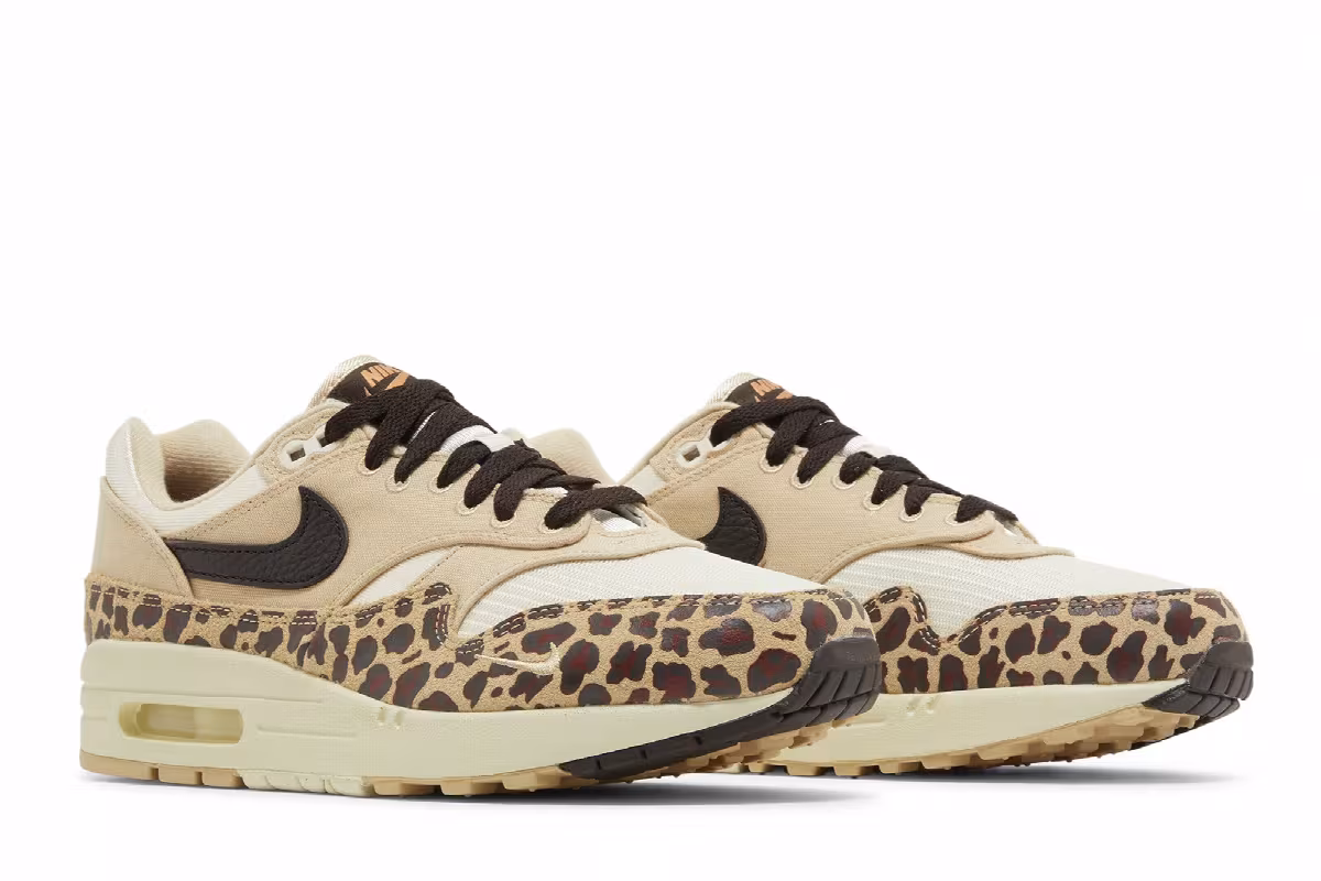 Nike Women's Air Max 1 Leopard Print, view 9