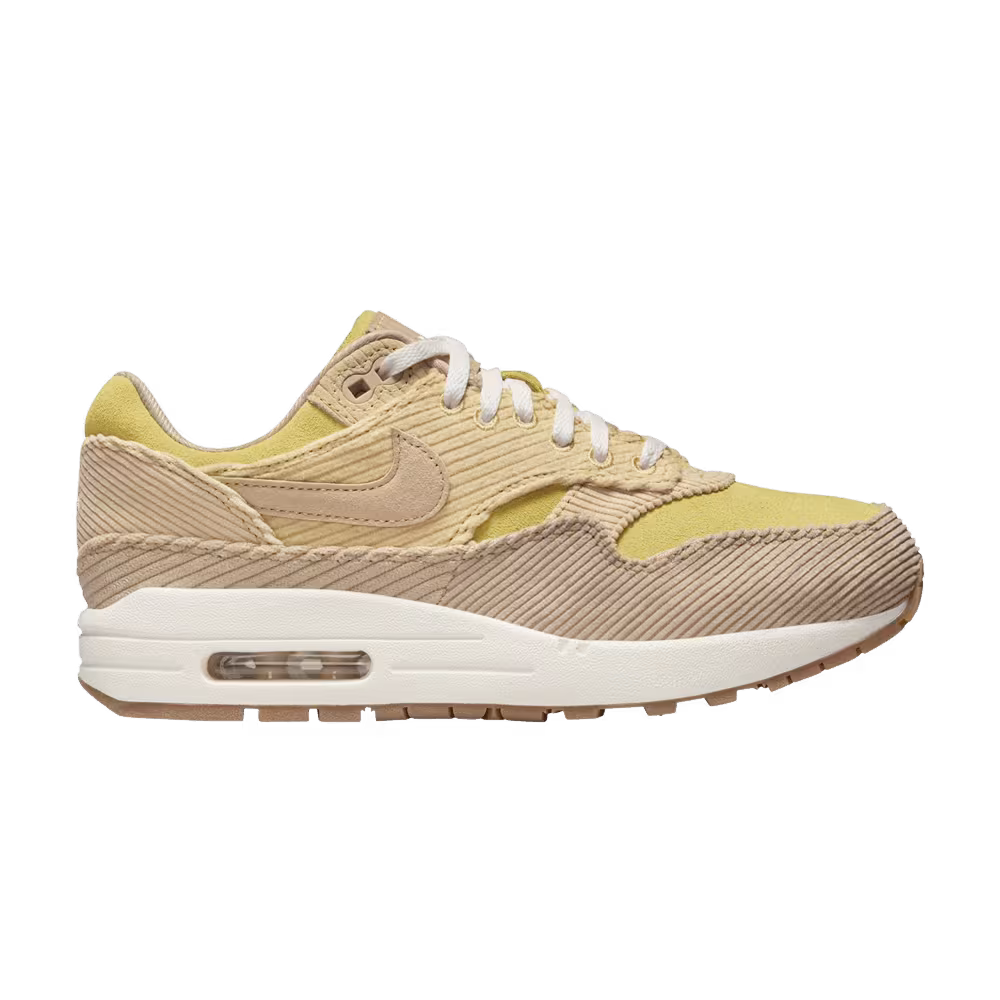 Nike Women's Air Max 1 SE Buff Gold Corduroy