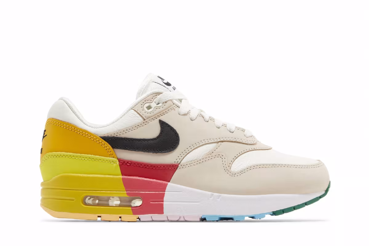 Nike Women's Air Max 1 Light Orewood Multi-Color, view 2