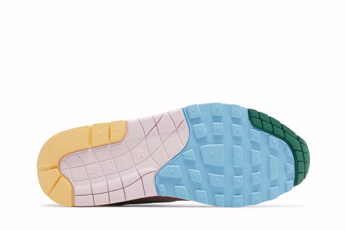 Nike Women's Air Max 1 Light Orewood Multi-Color, view 5