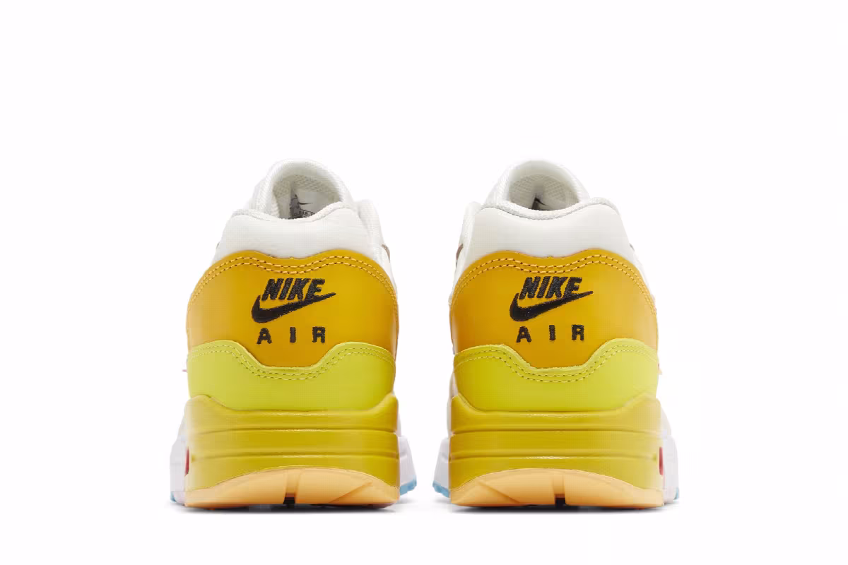 Nike Women's Air Max 1 Light Orewood Multi-Color, view 7