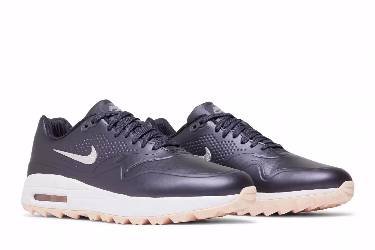Nike Women's Air Max 1 Golf Gridiron Echo Pink, view 9