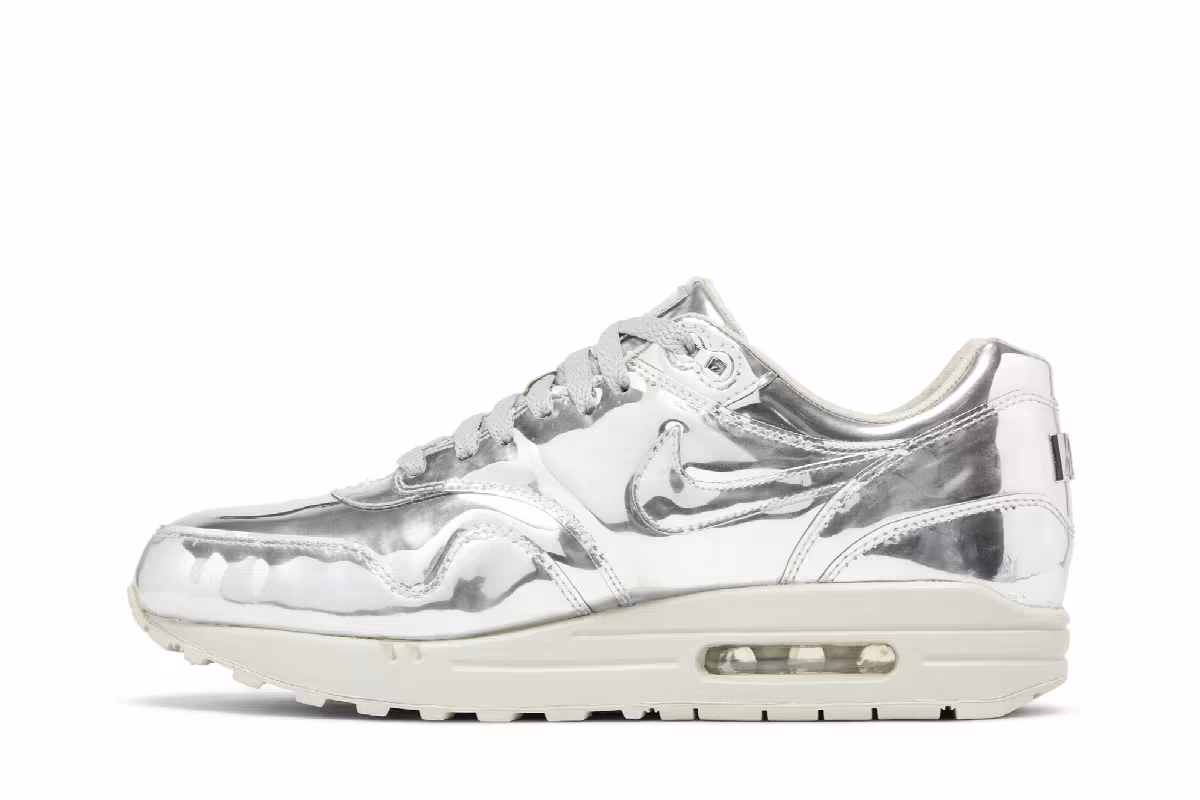Nike Women's Air Max 1 Sp Liquid Silver, view 4