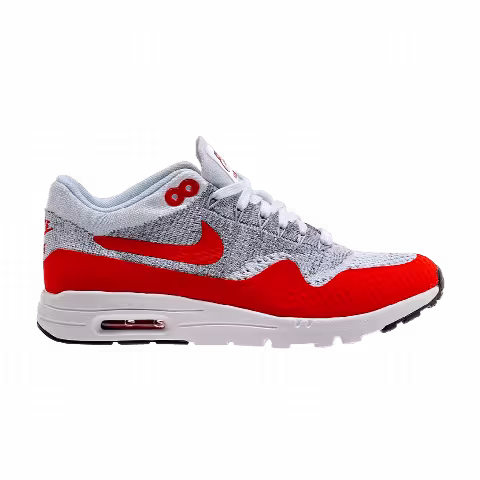 Nike Wmns Air Max 1 Ultra Flyknit 'White University Red'