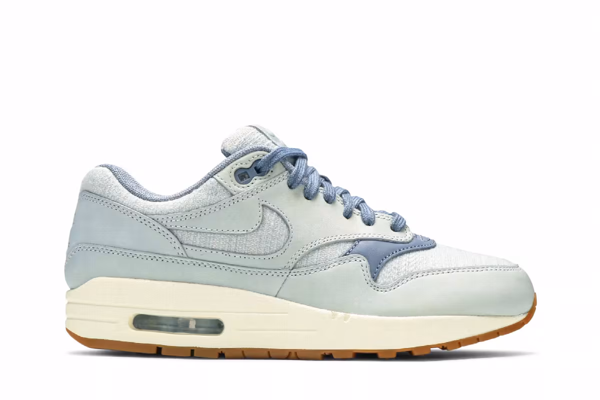 Nike Women's Air Max 1 Premium Light Armory Blue, view 2