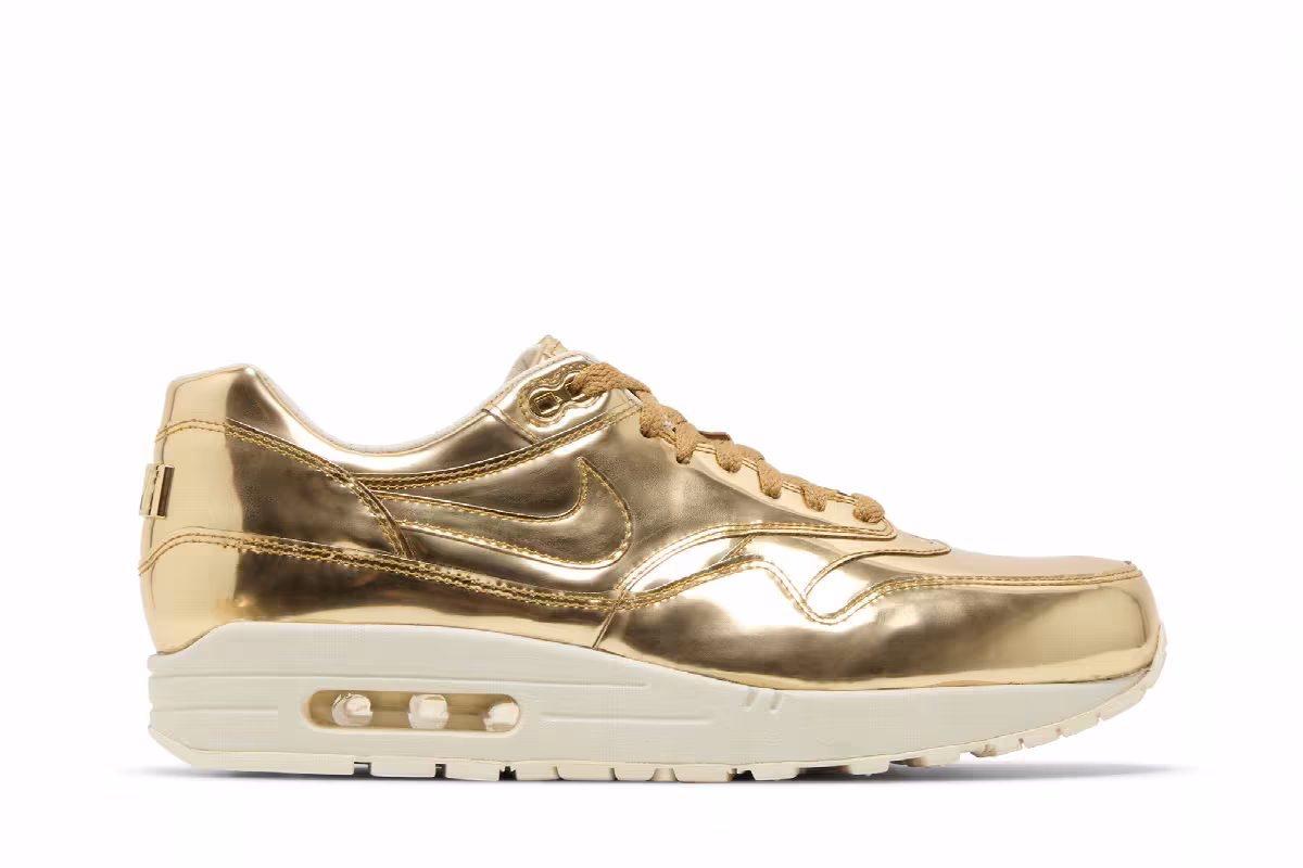 Nike Women's Air Max 1 Sp Liquid Gold, view 2