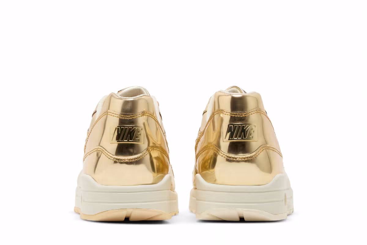 Nike Women's Air Max 1 Sp Liquid Gold, view 7