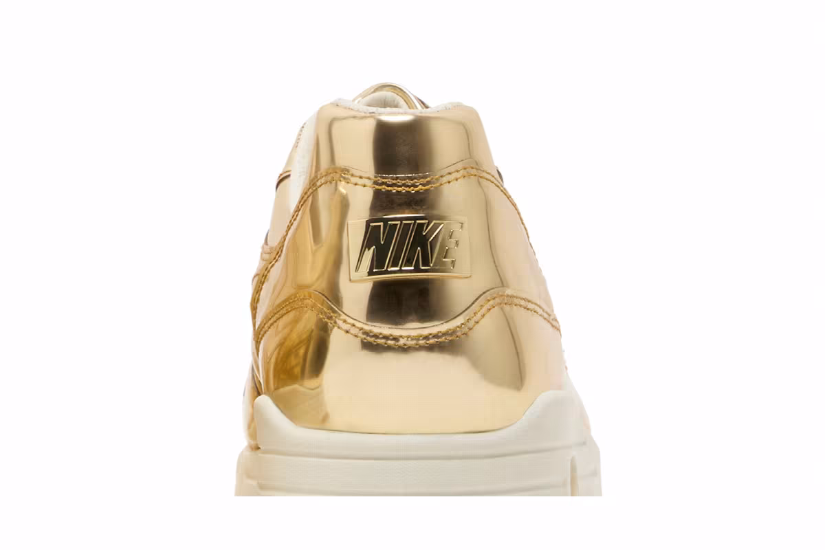 Nike Women's Air Max 1 Sp Liquid Gold, view 8