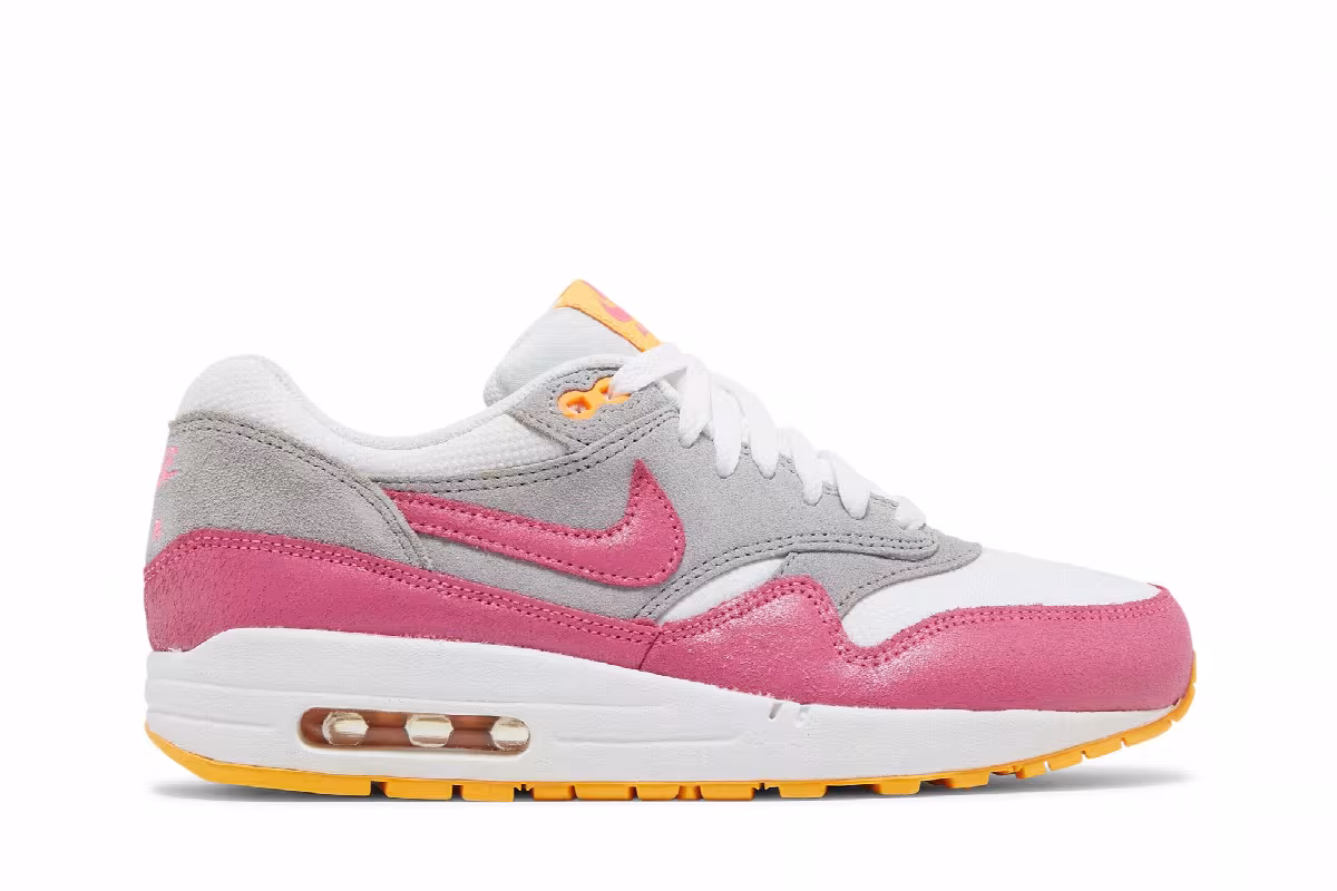 Nike Women's Air Max 1 Essential White Pink Glow, view 2