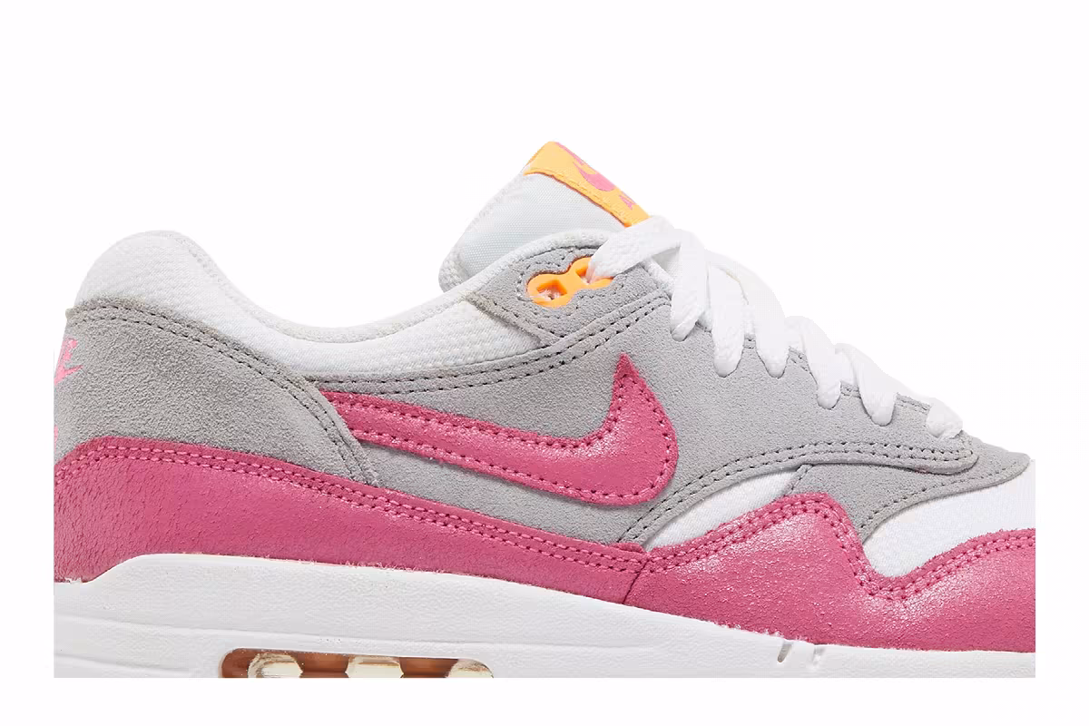 Nike Women's Air Max 1 Essential White Pink Glow, view 3