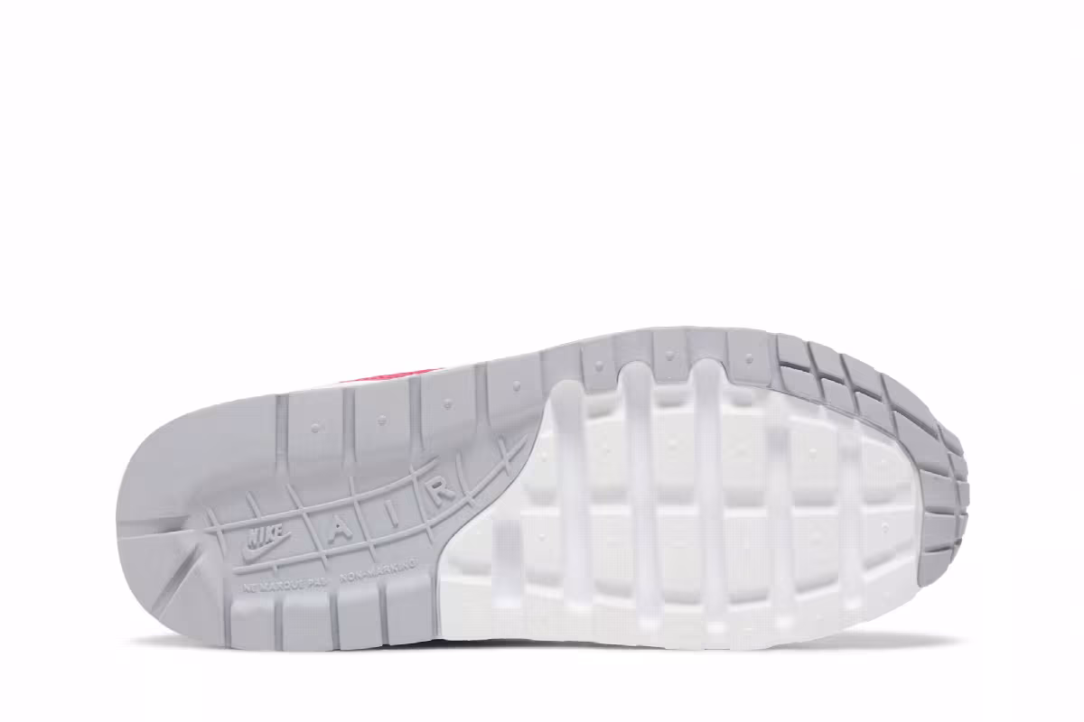 Nike Air Max 1 GS Wolf Grey Rush Pink, view 5