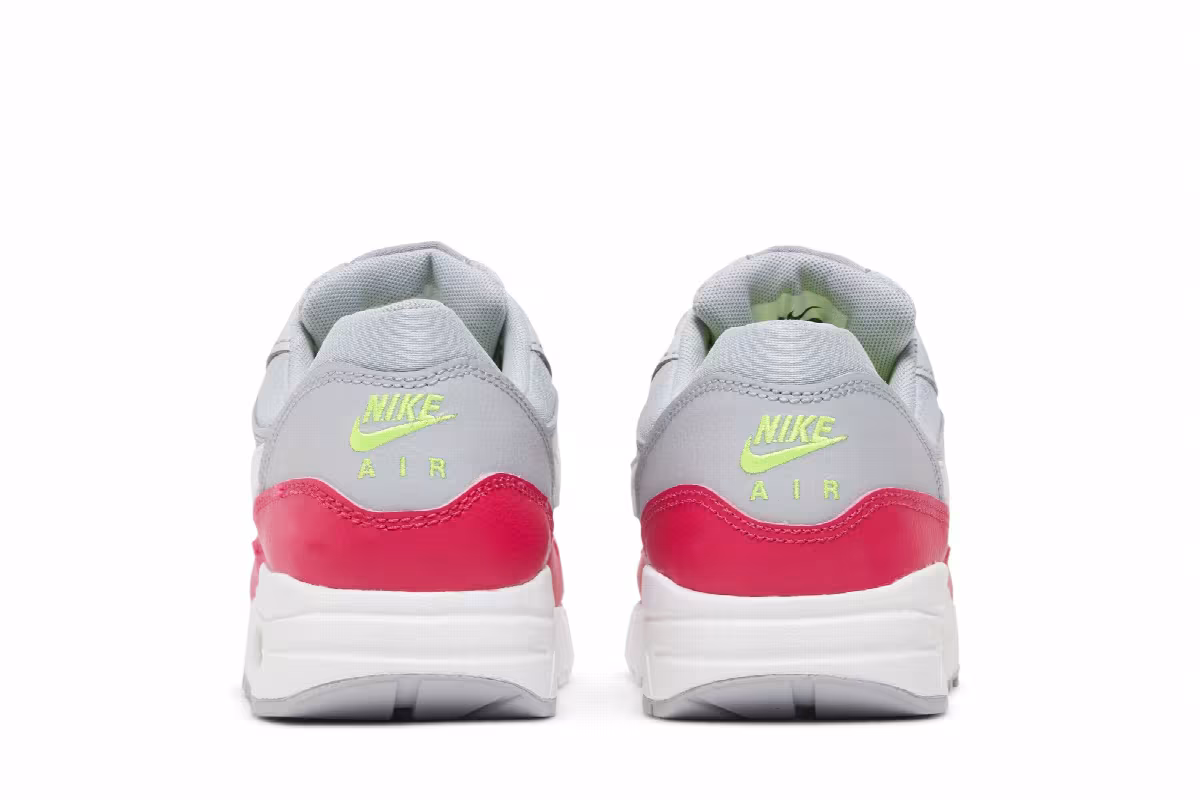 Nike Air Max 1 GS Wolf Grey Rush Pink, view 7