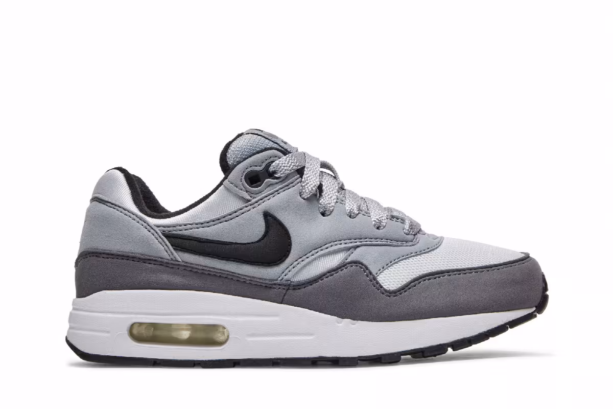 Nike Air Max 1 GS Wolf Grey Gunsmoke, view 2