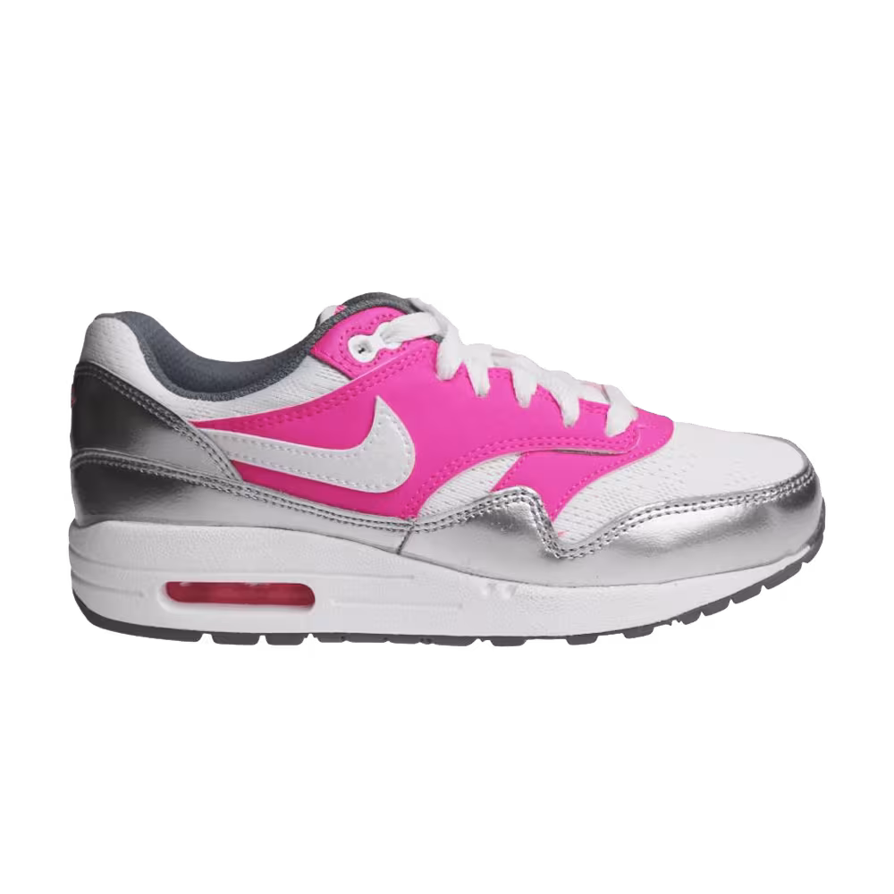 Nike Air Max 1 GS White Pink Pow