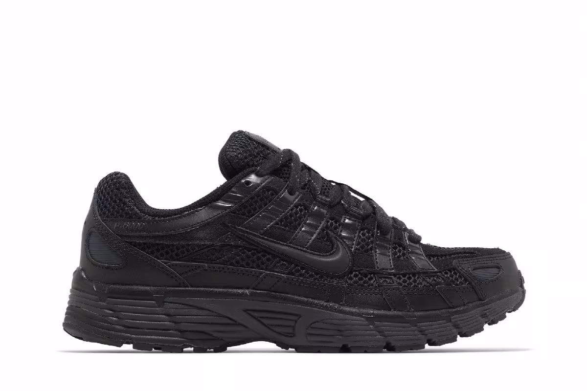 Nike P-6000 Premium Triple Black, view 2