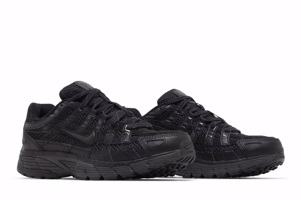 Nike P-6000 Premium Triple Black, view 9