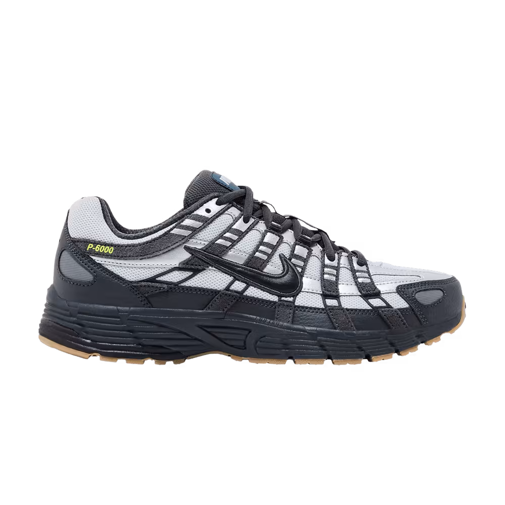 Nike P-6000 Grey Fog Volt Black