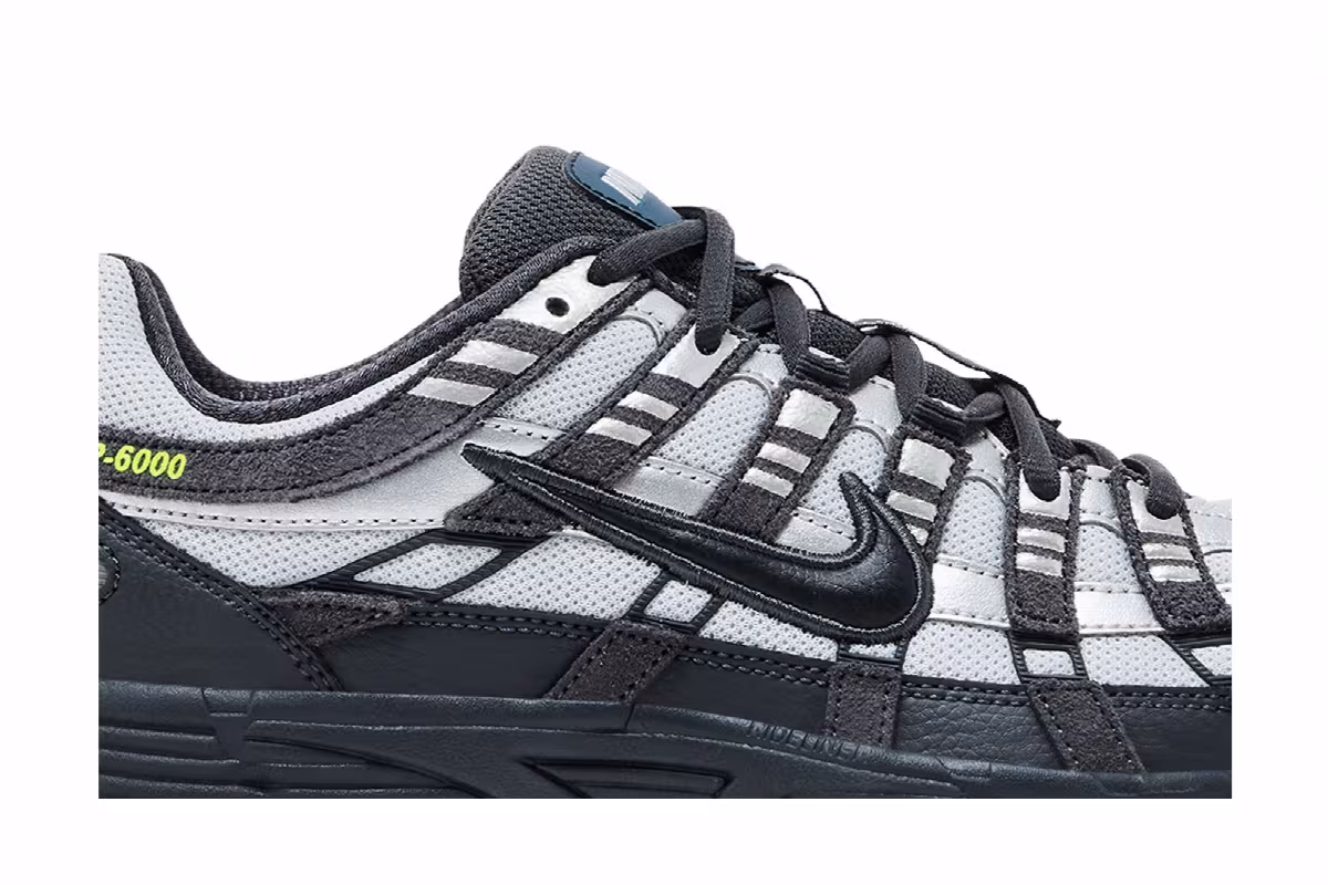 Nike P-6000 Grey Fog Volt Black, view 3
