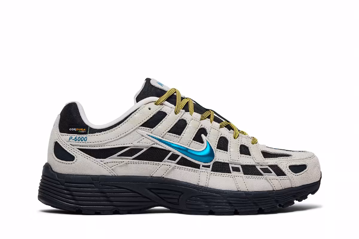 Nike P-6000 Light Orewood Brown Green Abyss, view 2