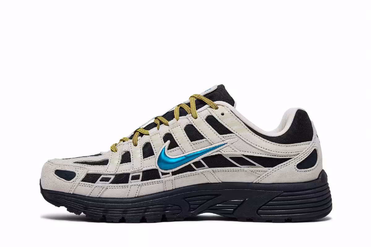 Nike P-6000 Light Orewood Brown Green Abyss, view 4