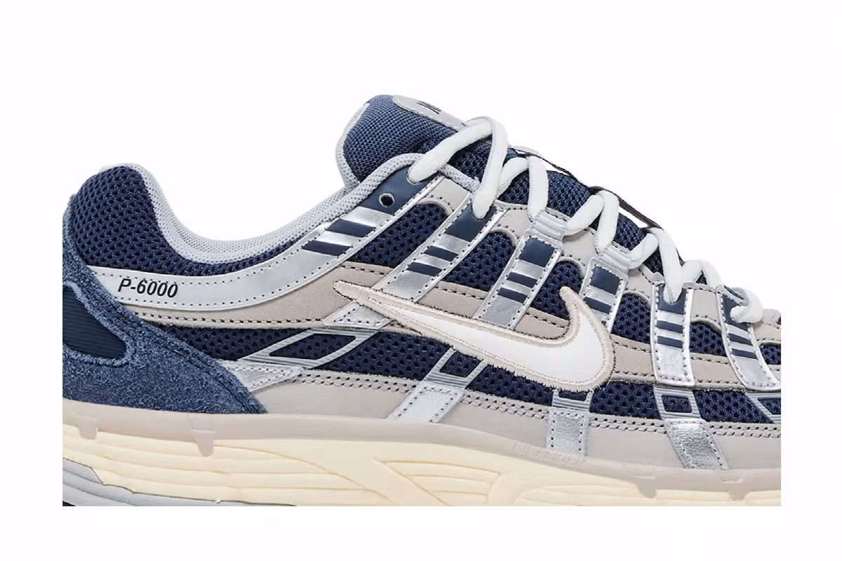 Nike P-6000 Thunder Blue Pale Ivory, view 3