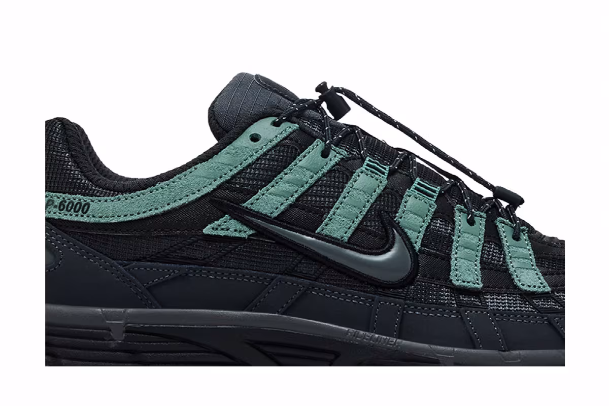 Nike P-6000 Anthracite Clay Green, view 3