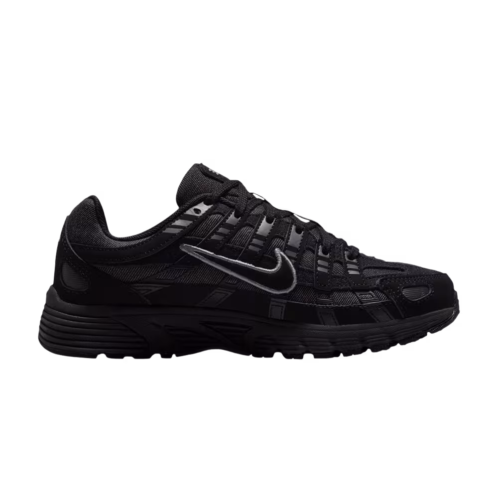 Nike P-6000 GS Black Reflect Silver Anthracite