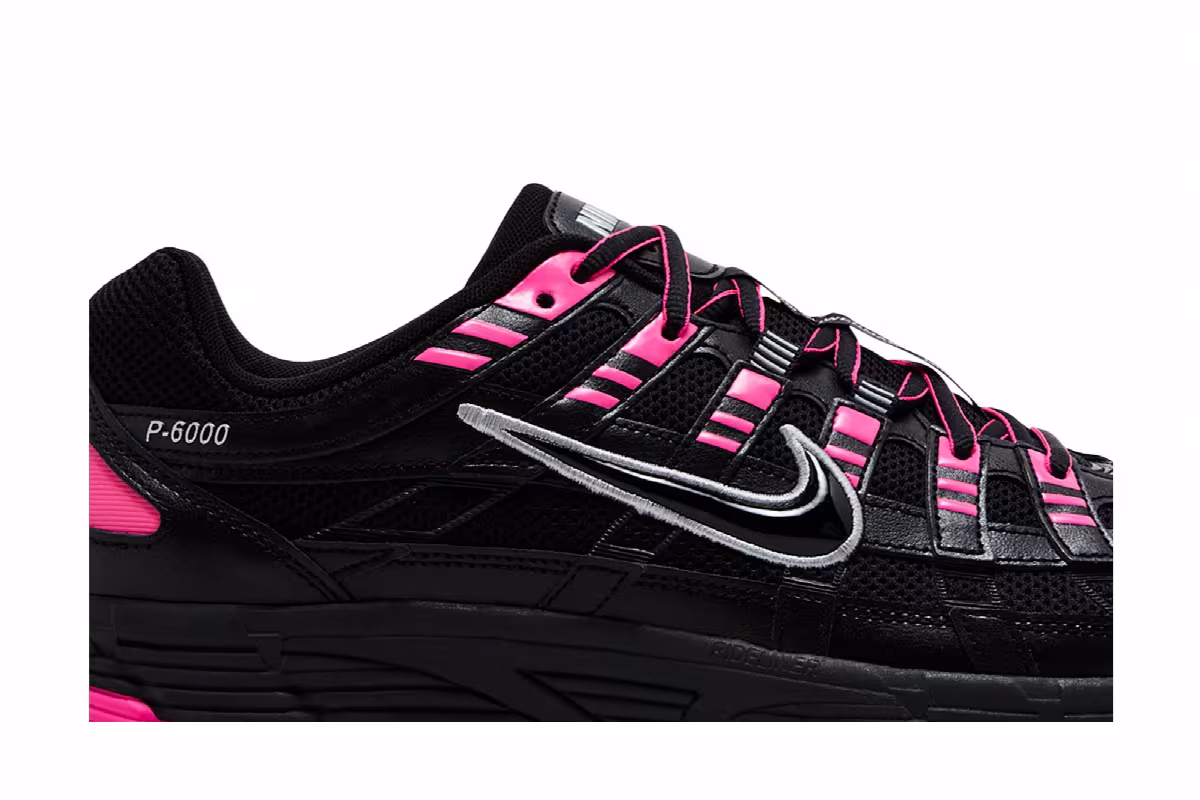 Nike P-6000 Black Hyper Pink, view 3