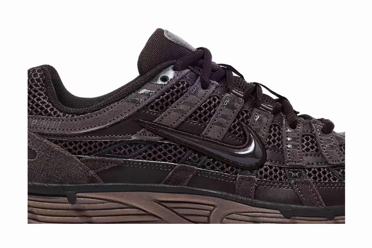 Nike P-6000 SE Velvet Brown Iron Stone, view 3